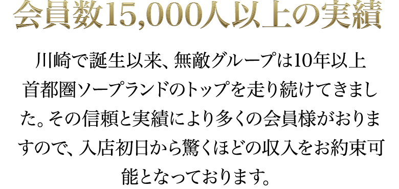 横浜ソープランド高収入求人情報【無敵】